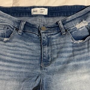 BKE Payton Light Blue Distressed Jeans